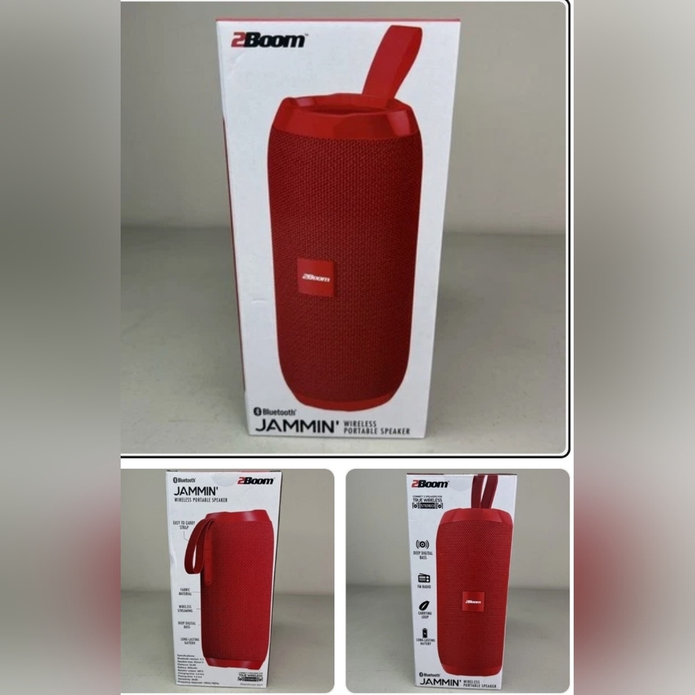 🍒 WIRELESS PORTABLE SPEAKER